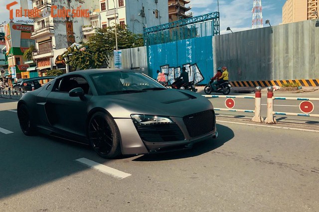 Sieu xe Audi R8 do bodykit hon 600 trieu tai Sai Gon-Hinh-5